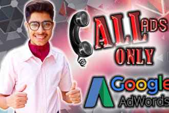 setup google call only ads PPC campaign