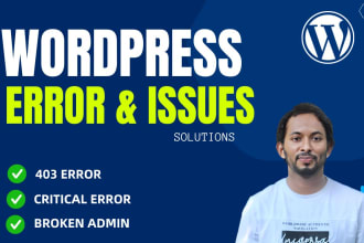 fix wordpress critical error, fatal error, white screen