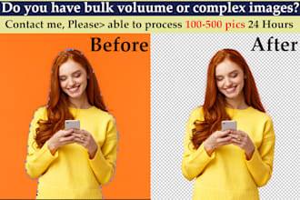 cut out 20 images background removal using clipping path