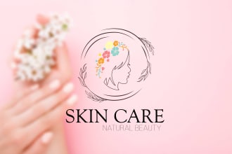 design creative spa ,beauty and skin care logo