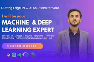 do machine and deep learning, artificial intelligence projects using python
