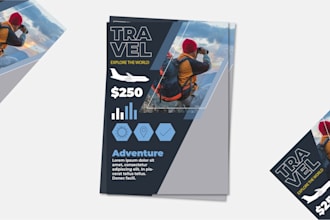 do business, event poster, or flyer design within 24 hours