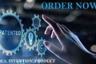 search, draft, file provisional, design and utility patents