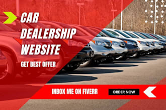 build an automotive car dealer website or bike dealer