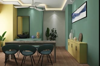 design and render interior by 3dmax