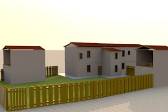 create your 2d design with autocad and 3d with sweet home 3d