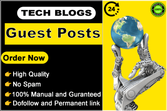 do guest posts or link insertion on tech blog SEO backlinks