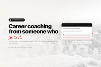 provide expert advice to help you update your own résumé and linkedin