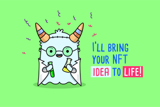 illustrate your idea for a nft doodle art collection