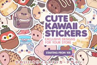 do a cute kawaii stickers