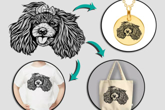 draw line art from your pet