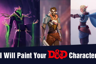 paint your dnd character