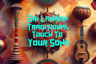 remix your song with sri lankan traditional drums