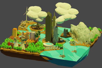 design custom buildings and assets for your metaverse