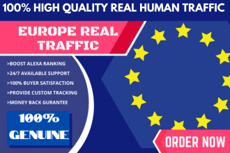 send keyword target europe website traffic with low bounce rate