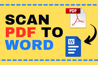 convert scan pdf to word