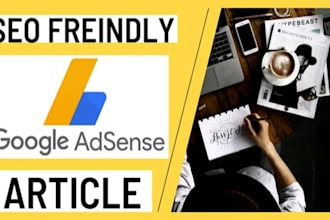write 30 unique SEO articles for google adsense approval