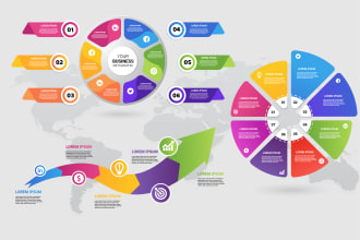 be your modern timeline, business, and roadmap infographic expert in illustrator