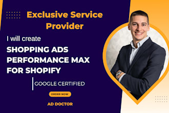 create google shopping ads, performance max ads for shopify