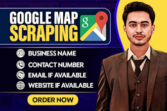 do google map scraping for business leads with emails
