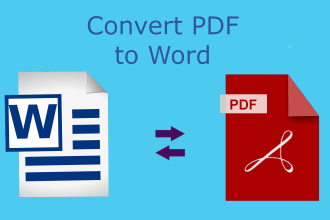 convert PDF to word, word to PDF