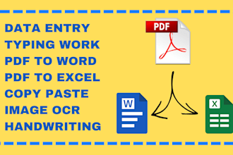 convert pdf to word or pdf to excel