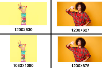 photo crop and resize images or customize size for any image