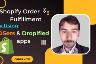 fulfill shopify orders by using  dsers and dropified apps