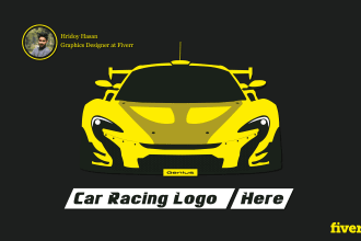 do car racing, detailing,  mascot, automotive logo