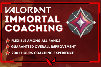 be your immortal pro valorant coach and help you be better in the game