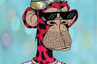draw nft arts out of your idea or freestyle