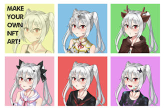 make unique anime nft collections