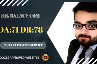 do guest post on signalscv, com
