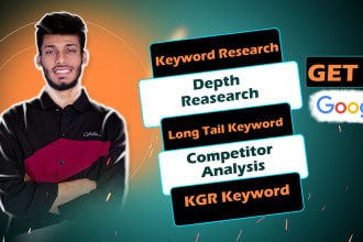do long tail  keyword research and competitor analysis