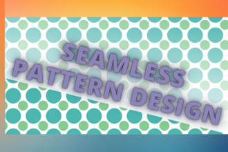 make an attractive and appealing seamless pattern