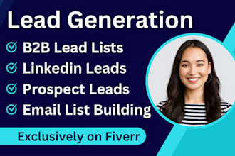 do b2b lead generation, prospect leads, and targeted email list building