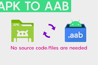 convert apk to aab no source code is needed