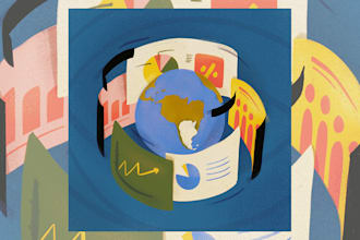 create powerful editorial illustrations