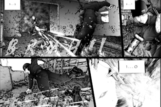 your story into comic or manga