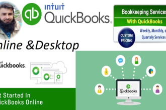 do bookkeep and reconcile your quickbooks online account
