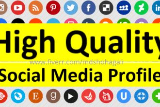 high quality social media profile backlinks for google top