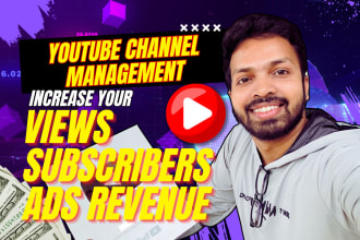 be your 30 days youtube channel manager