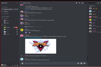 join, chat, hype improve your discord server and nft chat