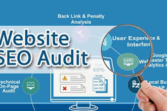 do SEO audit and website analysis with detailed report