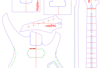 design you a custom guitar template
