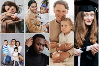 do natural portrait retouching and photo editing