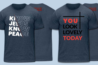 design minimal trendy typography t shirt for you