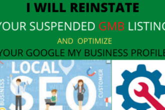 reinstate suspended google my business listings