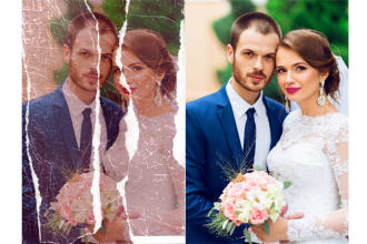 restore old photos  perfectly