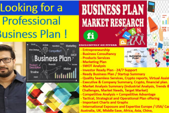 develop comprehensive business marketing and financial plans